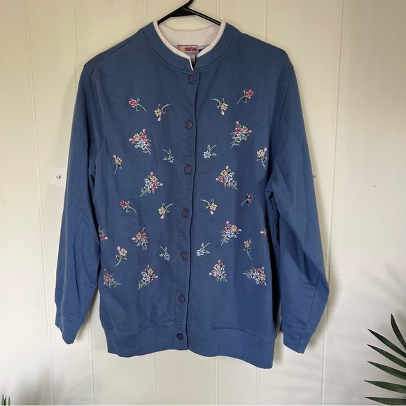 sporting club Tops - Women's Blue Hoodie
